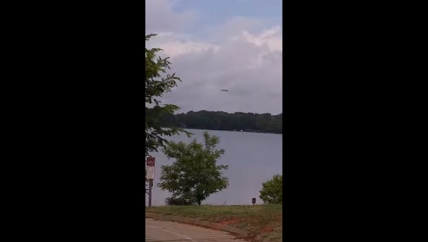 North Carolina man spots UFO while at work - Sputnik International