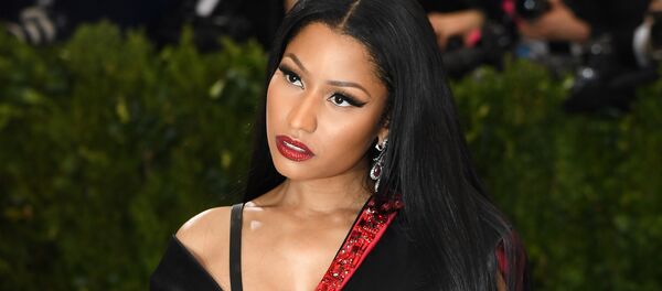 Nicki Minaj attends the Costume Institute Benefit May 1, 2017 at the Metropolitan Museum of Art in New York - Sputnik International
