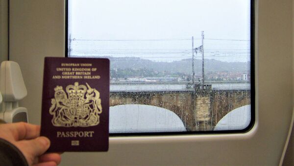 A British passport. - Sputnik International