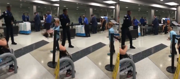 Pre-Flight Flossing: TSA Officer’s Dance Skills Receive Screening Pre-Flight Flossing: TSA Officer’s Dance Skills Receive Screening - Sputnik International