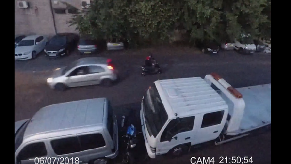 Revenge in Reverse: UK Man Thwarts Attempted Motorbike Theft - Sputnik International