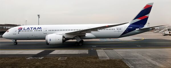 LATAM Airlines Chile, CC-BGF, Boeing 787-9 Dreamliner, February 11, 2017. LATAM Airlines Chile, CC-BGF, Boeing 787-9 Dreamliner, February 11, 2017. - Sputnik International