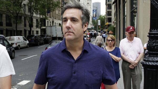 Michael Cohen, formerly a lawyer for President Trump, leaves his hotel Monday, July 30, 2018, in New York. - Sputnik International