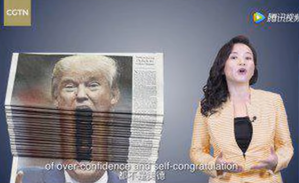 China Global Television Network publishes satirical video thanking US President Donald Trump for trade policy China Global Television Network publishes satirical video thanking US President Donald Trump for trade policy - Sputnik International
