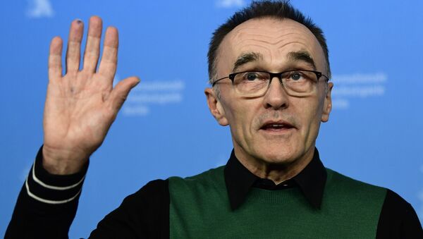 British director Danny Boyle poses for photographers during a photocall for the film T2 Trainspotting out of competition at the 67th Berlinale film festival in Berlin on February 10, 2017 - Sputnik International
