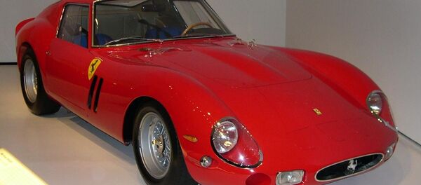 1962 Ferrari 250 GTO from the Ralph Lauren collection on display at the Boston Museum of Fine Arts. 1962 Ferrari 250 GTO from the Ralph Lauren collection on display at the Boston Museum of Fine Arts. - Sputnik International
