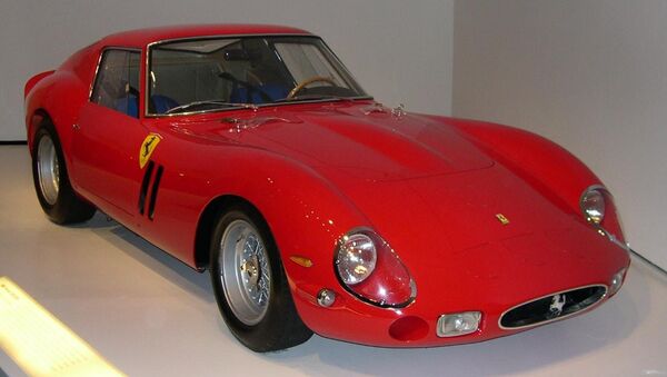1962 Ferrari 250 GTO from the Ralph Lauren collection on display at the Boston Museum of Fine Arts. - Sputnik International