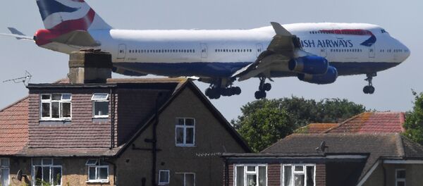 A British Airways Boeing 747 comes in to land at Heathrow aiport in London, Britain, June 25, 2018 A British Airways Boeing 747 comes in to land at Heathrow aiport in London, Britain, June 25, 2018 - Sputnik International