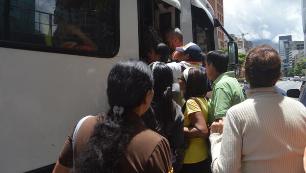 Apagón eléctrico provocó suspensión del sistema de transporte subterráneo en Caracas, y ocasionó caos en la ciudad - Sputnik International