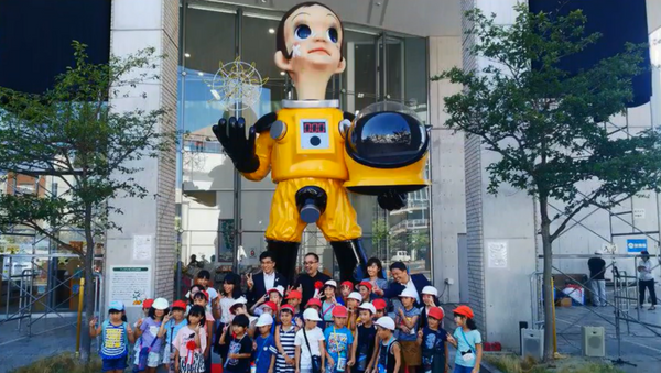 'Sun Child' sculpture by artist Kenji Yanobe in Fukushima to be removed - Sputnik International