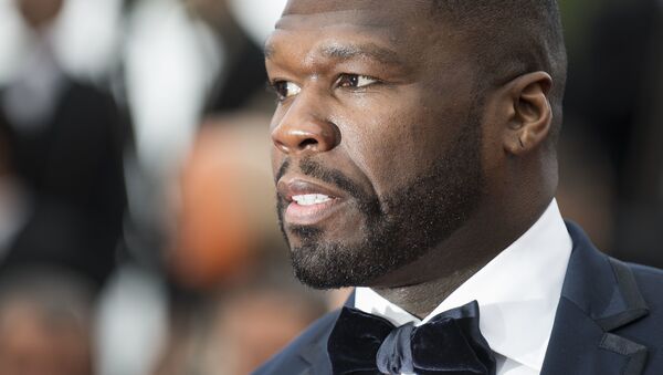 Singer Curtis 50 Cent Jackson poses for photographers upon arrival at the premiere of the film 'Solo: A Star Wars Story' at the 71st international film festival, Cannes, southern France, Tuesday, May 15, 2018 - Sputnik International