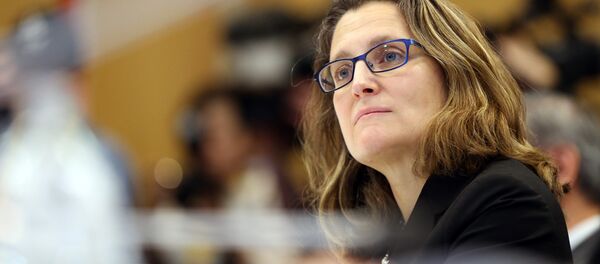 Chrystia Freeland the Minsiter of International Trade from Canada (File) - Sputnik International