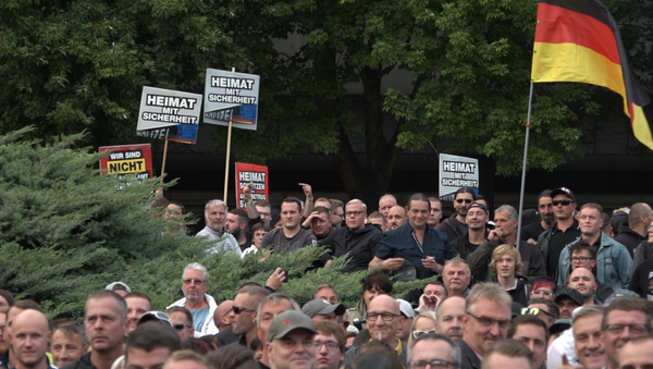 Rally in Chemnitz, Germany - Sputnik International