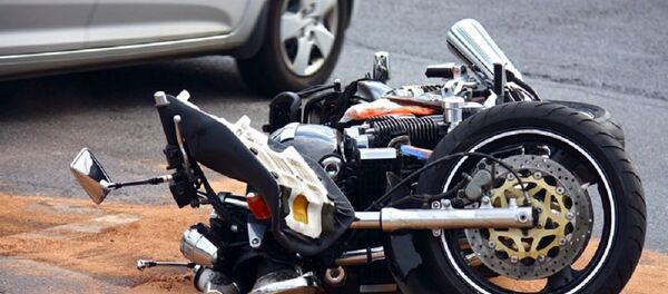 Akt motorcycle crash - Sputnik International