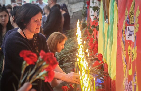 Mourning in Beslan. 2018 Mourning in Beslan. 2018 - Sputnik International