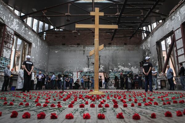 Events dedicated to 14th anniversary of Beslan tragedy. Events dedicated to 14th anniversary of Beslan tragedy. - Sputnik International