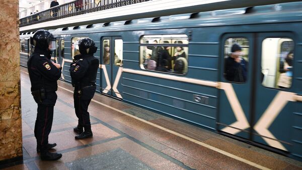 Moscow Metro, Police - Sputnik International