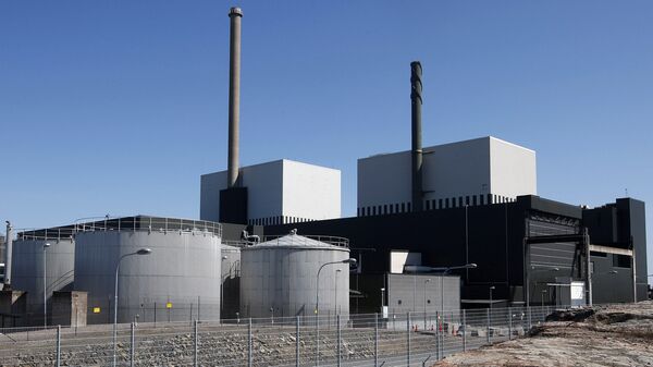 An exterior view of the Oskarshamn nuclear power plant in Oskarshamn, southeastern Sweden (File) - Sputnik International