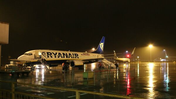 Ryanair airplane at Stansted airport, London - Sputnik International