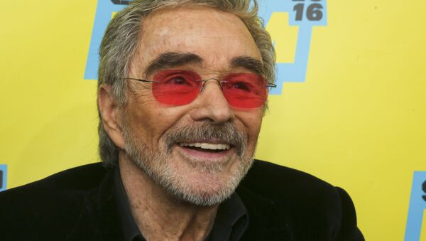 Burt Reynolds is seen at the world premiere of The Bandit at the Paramount Theatre during the South by Southwest Film Festival on Saturday, March 12, 2016, in Austin, Texas. - Sputnik International