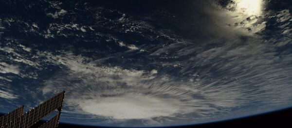 satellite image of Hurricane Florence Sept. 2018 - Sputnik International