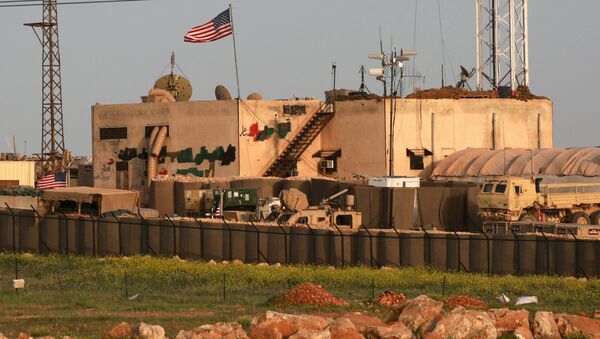 US military base in the al-Asaliyah village - Sputnik International