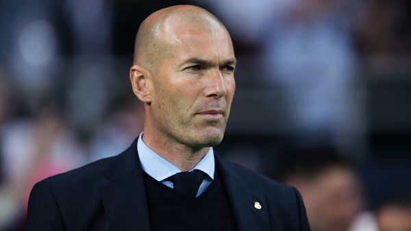Former Head Coach of FC Real Madrid Zinedine Zidane - Sputnik International