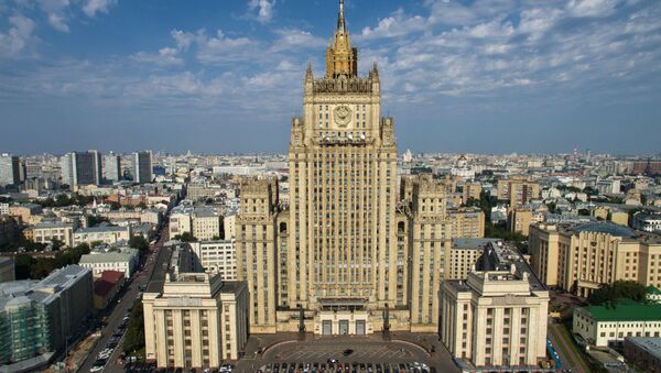 Здание министерства иностранных дел России в Москве - Sputnik International
