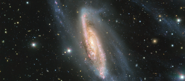 The European Southern Observatory releases fascinating image of a spiral galaxy known as NGC 3981. The European Southern Observatory releases fascinating image of a spiral galaxy known as NGC 3981. - Sputnik International
