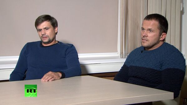 Interview with alleged Salisbury 'suspects' - Sputnik International