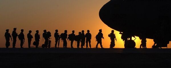 US Army Waiting Aircraft US Army Waiting Aircraft - Sputnik International