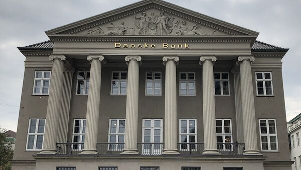 Headquarters of Danske Bank, located in the Erichsens Palace building in Copenhagen, Denmark - Sputnik International
