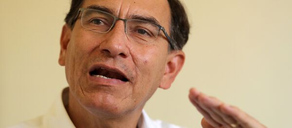 Peru's President Martin Vizcarra Peru's President Martin Vizcarra - Sputnik International