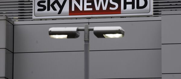 A Sky logo is seen outside the Sky headquarters building in west London (File) A Sky logo is seen outside the Sky headquarters building in west London (File) - Sputnik International