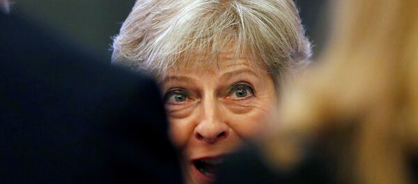 Britain's Prime Minister Theresa May attends the National Housing Summit in London, September 19, 2018 Britain's Prime Minister Theresa May attends the National Housing Summit in London, September 19, 2018 - Sputnik International