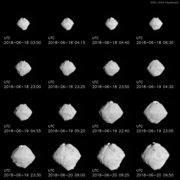 Hayabusa2 Approaches Asteroid Ryugu Hayabusa2 Approaches Asteroid Ryugu - Sputnik International