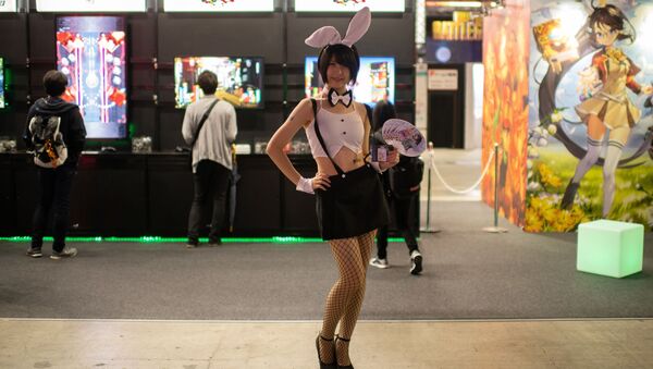Bunny Cosplayer at Tokyo Game Show - Sputnik International