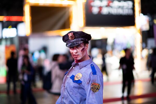 Zombie Cosplayer at Tokyo Game Show - Sputnik International