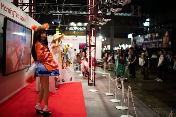 Fox Girl at Tokyo Game Show - Sputnik International