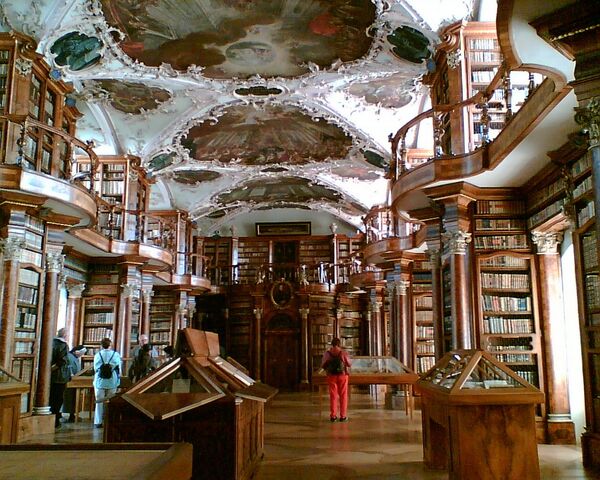 Abbey library of Saint Gall, Switzerland - Sputnik International