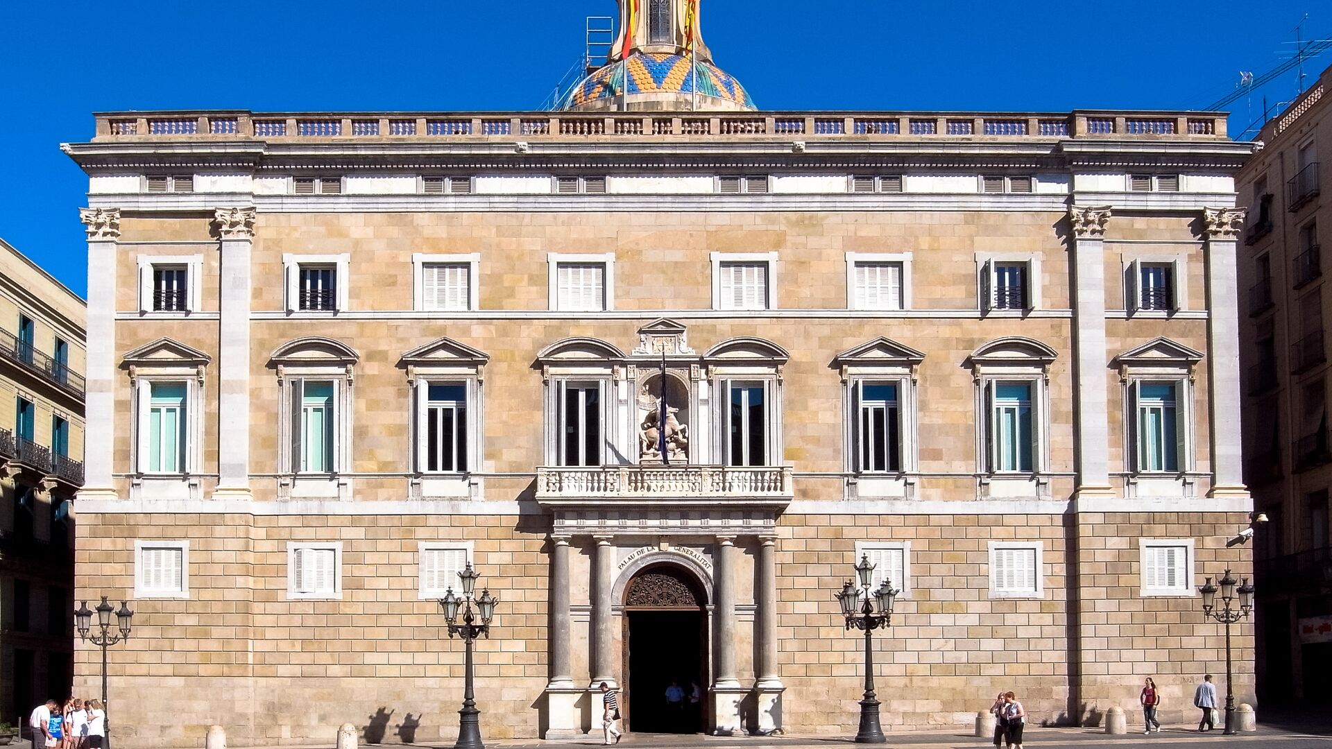 The Catalan government's headquarters, Generalitat - Sputnik International, 1920, 26.04.2022