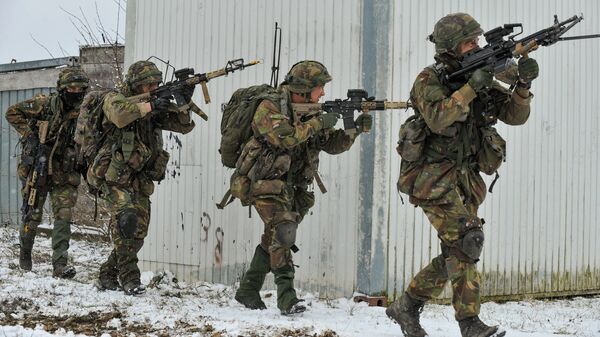 Dutch Army at Allied Spirit I - Sputnik International
