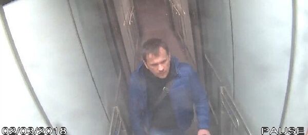 Alexander Petrov, who was formally accused of attempting to murder former Russian spy Sergei Skripal and his daughter Yulia in Salisbury, is seen on CCTV at Gatwick Airport on March 2, 2018 in an image handed out by the Metropolitan Police in London, Britain September 5, 2018 - Sputnik International
