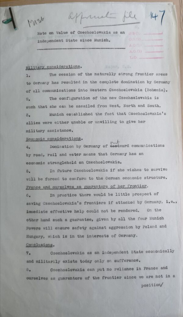 Paper on the value of Czechoslovakia as an independent state - Sputnik International