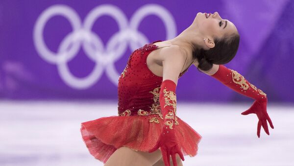 Alina Zagitova, Olympic Athletes of Russia, performs in the women's figure skating free program at the Pyeongchang Winter Olympics Friday, February 23, 2018 in Gangneung, South Korea - Sputnik International