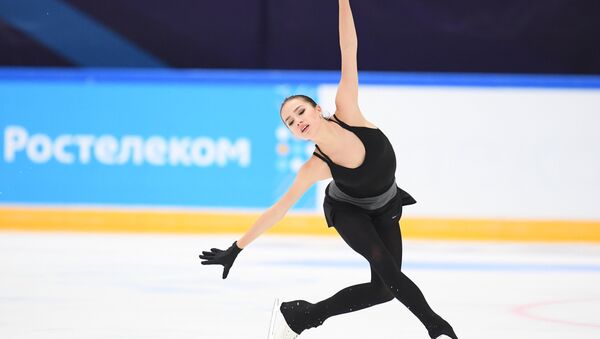 Alina Zagitova during the test skates of Russia's national team in Moscow on September 9 - Sputnik International
