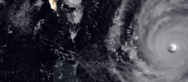 NASA super Typhoon Trami NASA super Typhoon Trami - Sputnik International