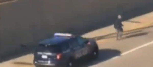 Michigan officers chased down and strike murder suspect with police cruiser on US 131 - Sputnik International