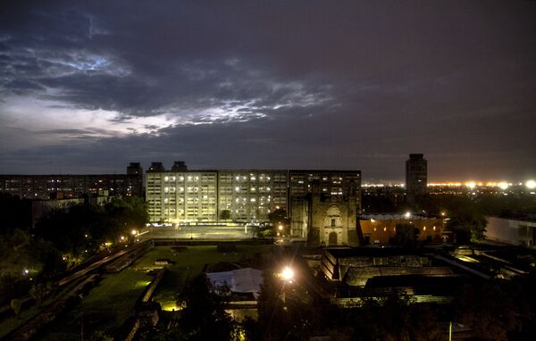 The Plaza de las Tres Culturas 50 years after the genocide of October 2, 1968.  - Sputnik International