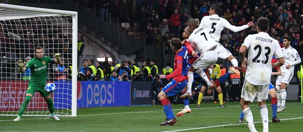 Soccer. Champions League. A match of CSKA - Real Madrid Soccer. Champions League. A match of CSKA - Real Madrid - Sputnik International